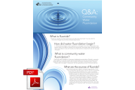 Community water fluoridation - FAQ